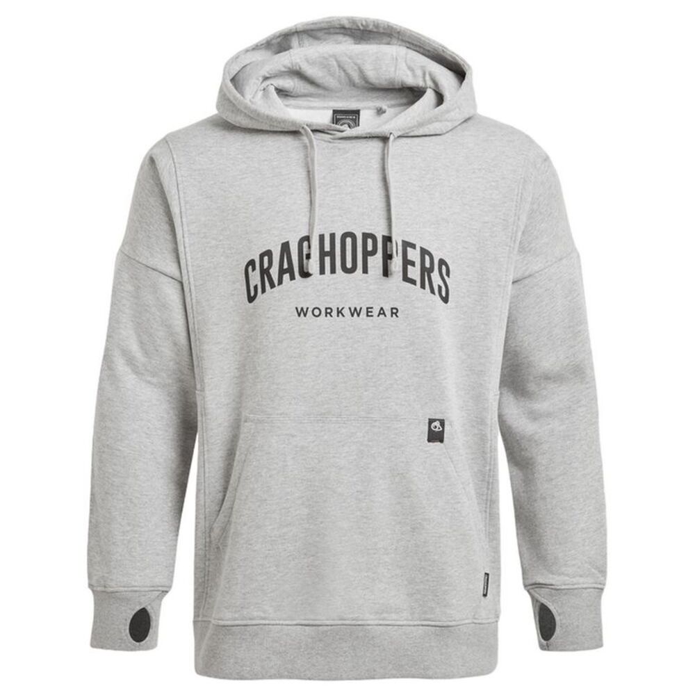 Craghoppers Mens Workwear Oulston Hoodie / Soft Grey Marl